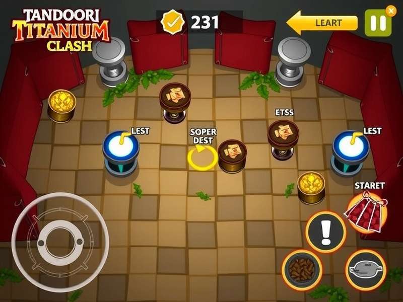 Tandoori Titanium Clash Gameplay Screenshot